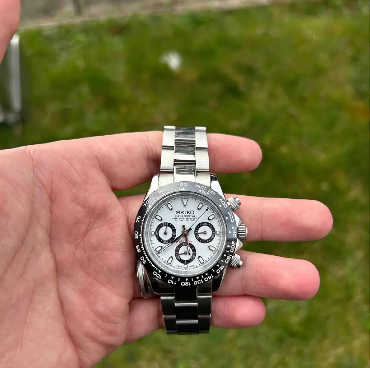 Seiko Panda Daytona Homage