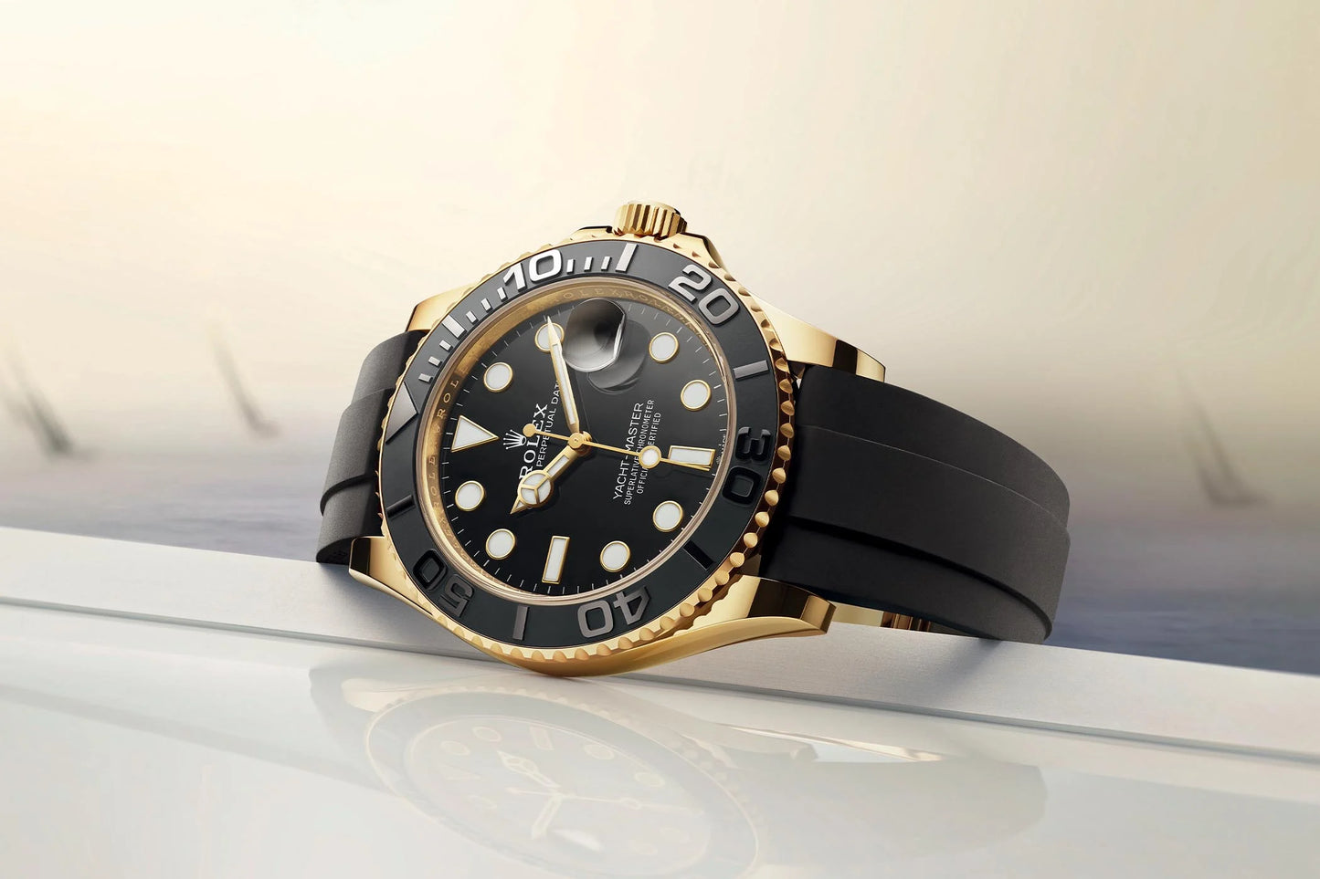 Gold Oysterflex Yacht