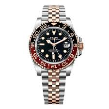GMT Rootbeer Seiko Watch Mod