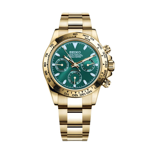 Seiko "Emerald Gold Daytona" Mod